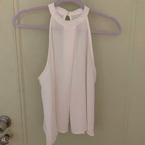 White Halter tank